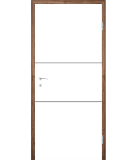 Weißlackierte Innentür COLORline – EASY R29L
