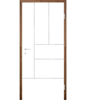 Picture of Weißlackierte Innentür COLORline – EASY R96L